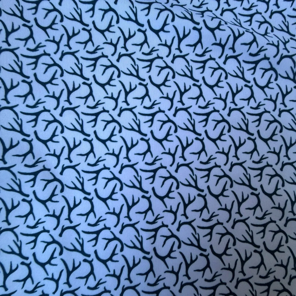 Waggle Performance Polo Antlers Stretchy Active Golf Office Plus Size - Picture 2 of 6